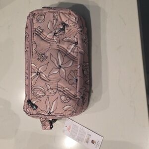 Lug “Crescendo” Convertible Shopper/Crossbody Sketch Floral Blush  NWT